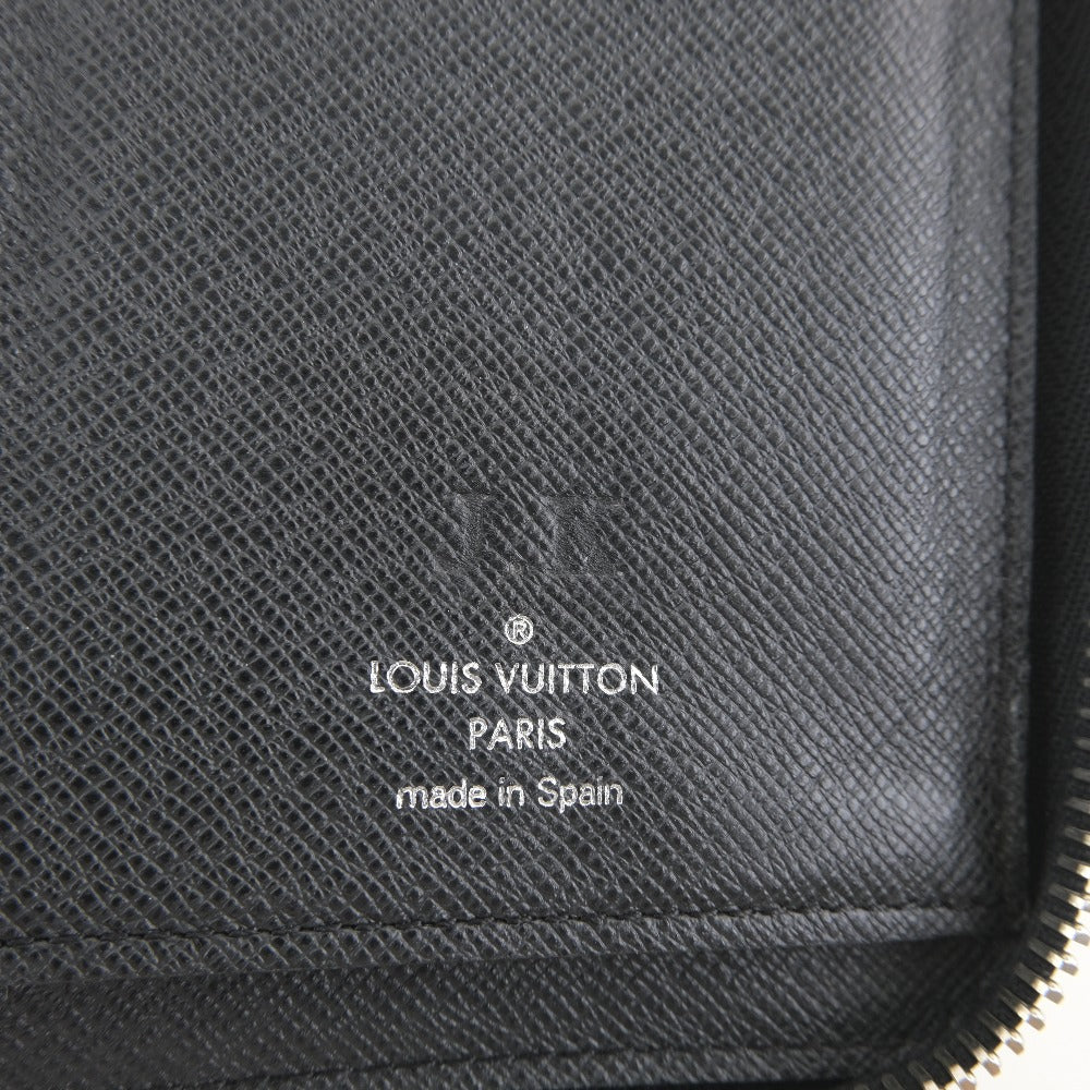 Louis Vuitton Zippy Wallet Vertical Black Leather Wallet Accessories