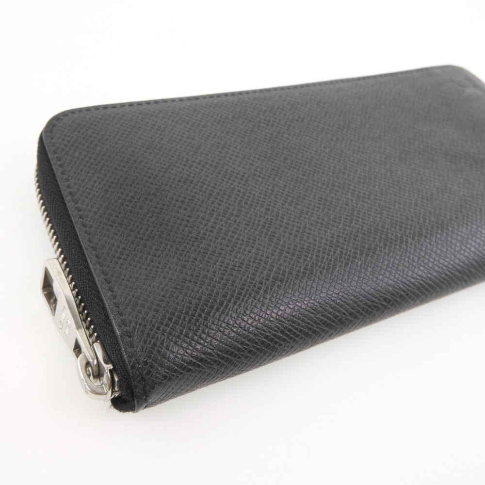 Louis Vuitton Zippy Wallet Vertical Black Leather Wallet Accessories