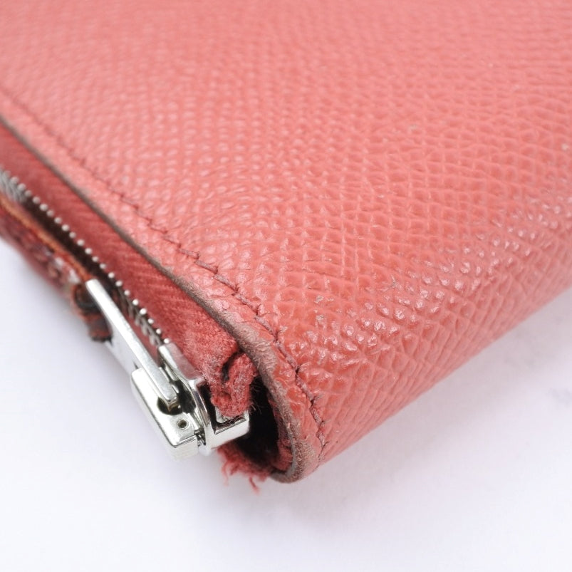 Hermès Azap Pink Leather Wallet Accessories