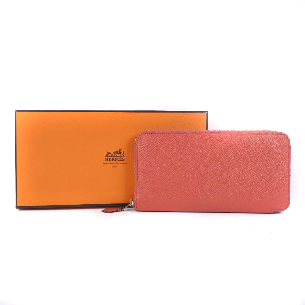 Hermès Azap Pink Leather Wallet Accessories