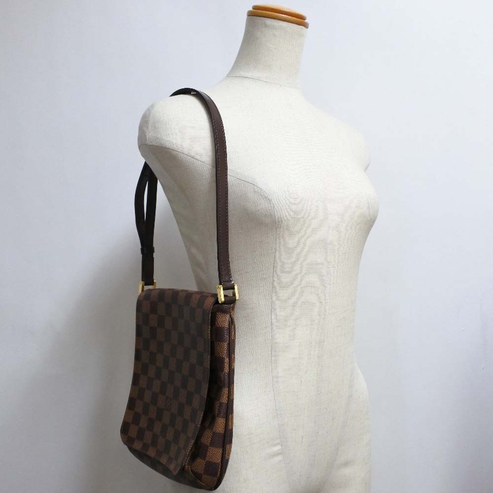 Louis Vuitton Musette Salsa Brown Canvas Shoulder Bag