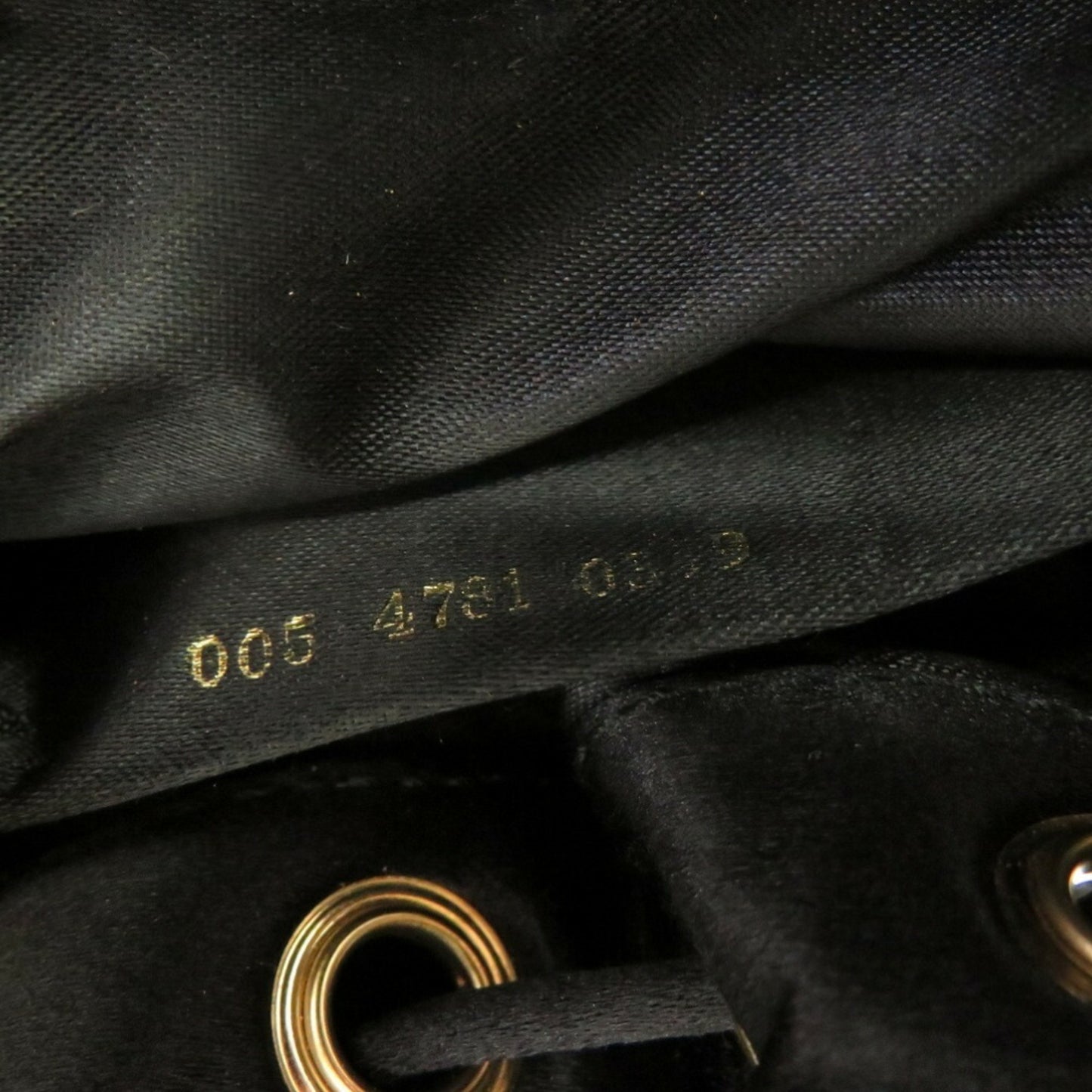 Gucci Bamboo Black Synthetic Backpack Bag