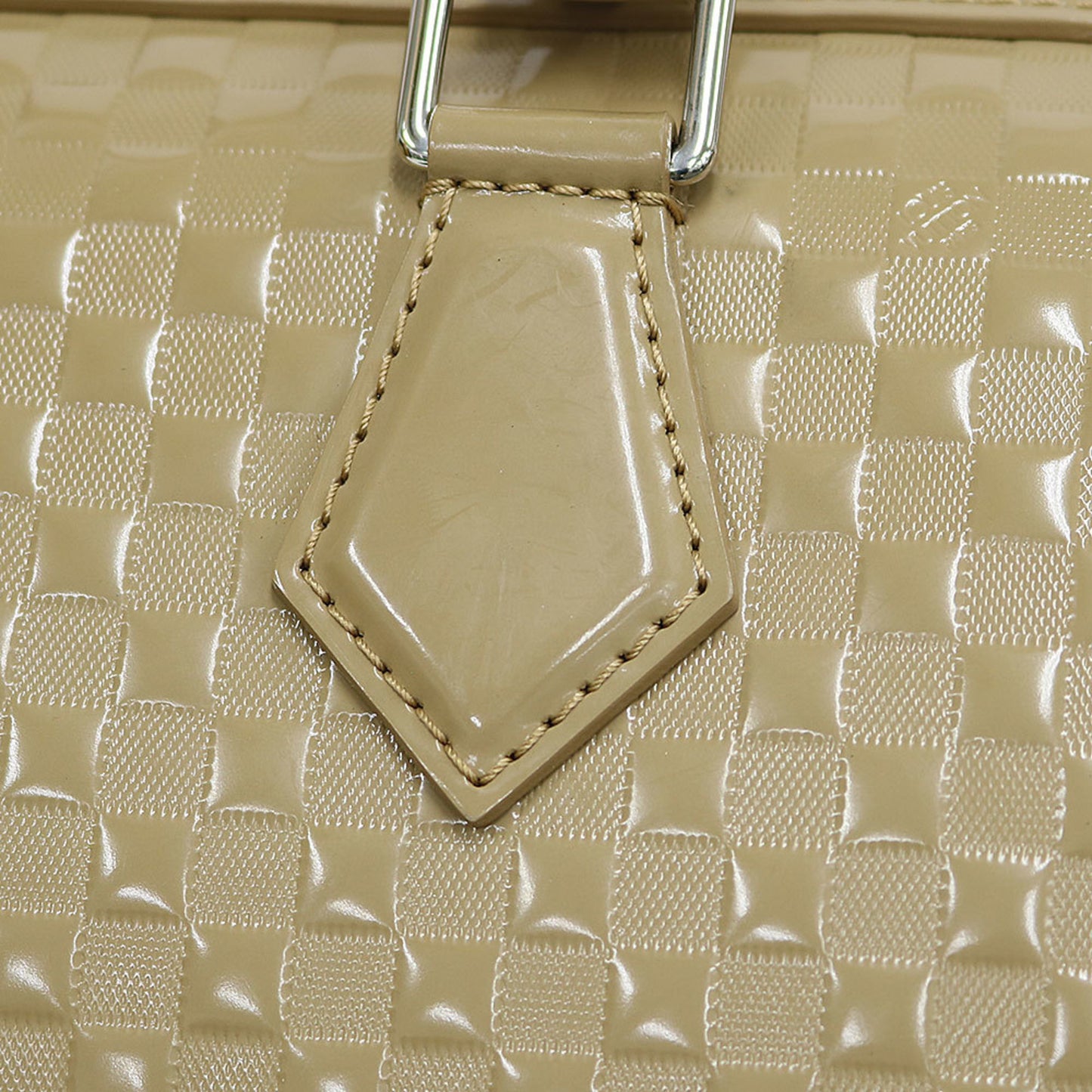 Louis Vuitton Speedy Beige Leather Hand Bag