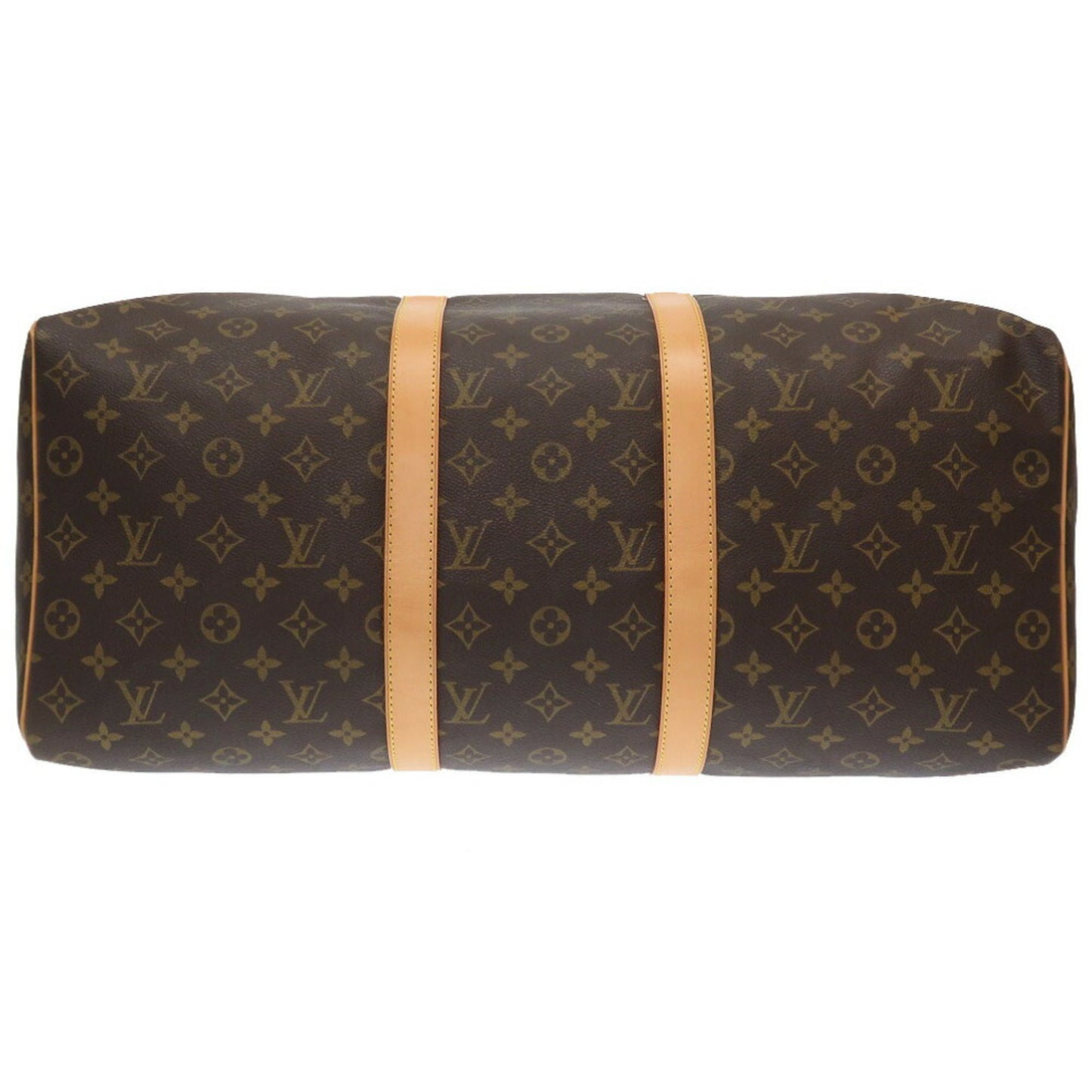 Louis Vuitton Keepall 50 Brown Canvas Travel Bag