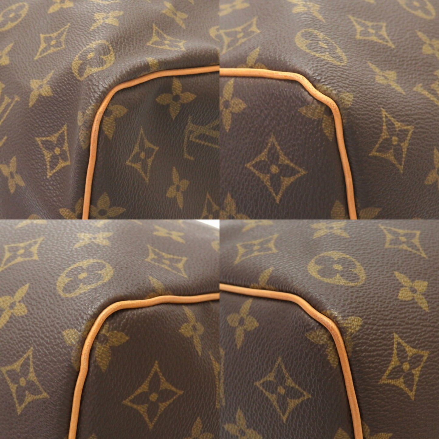 Louis Vuitton Keepall 50 Brown Canvas Travel Bag