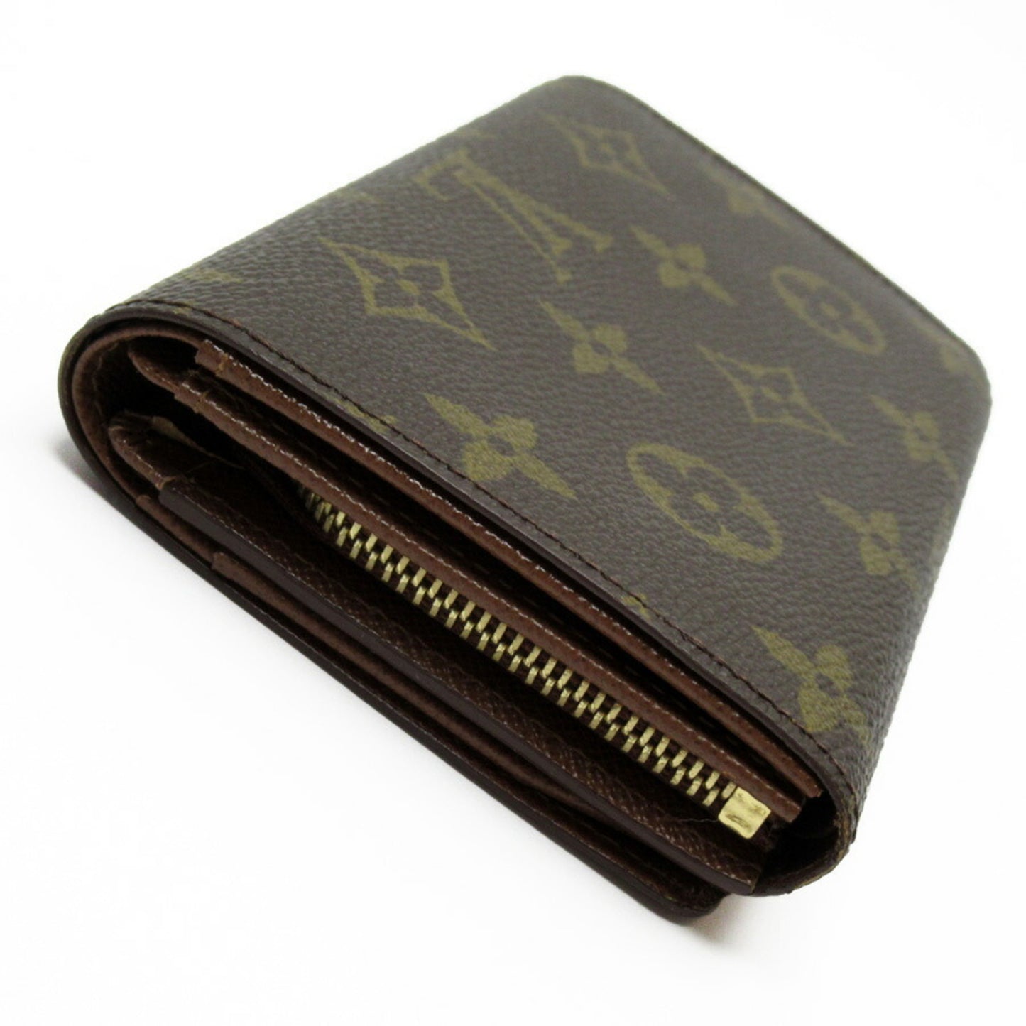 Louis Vuitton Trésor Brown Canvas Wallet Accessories