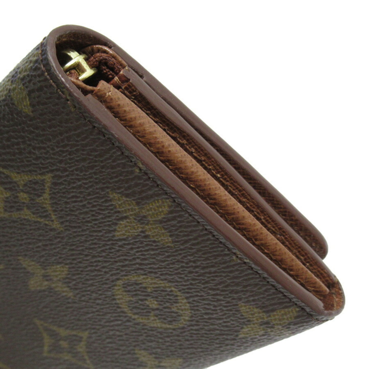 Louis Vuitton Trésor Brown Canvas Wallet Accessories