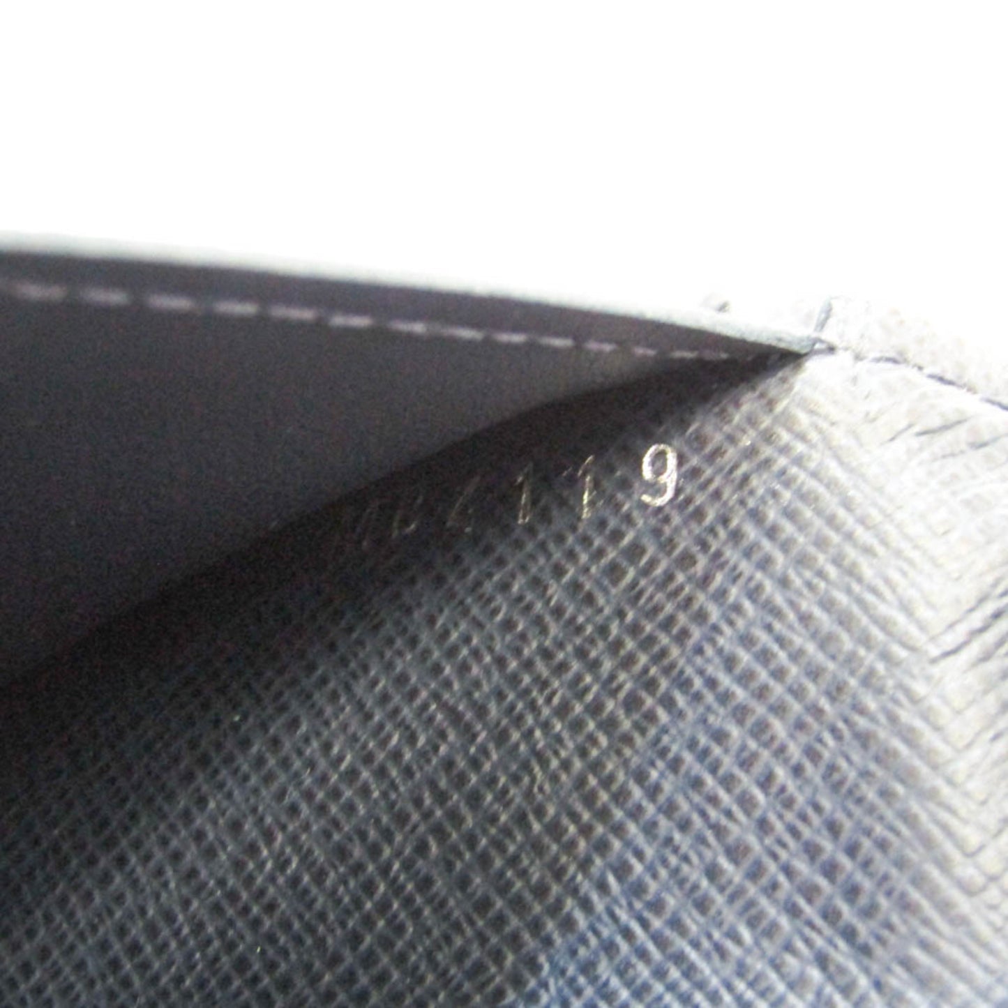 Louis Vuitton Portefeuille Brazza Navy Leather Wallet Accessories