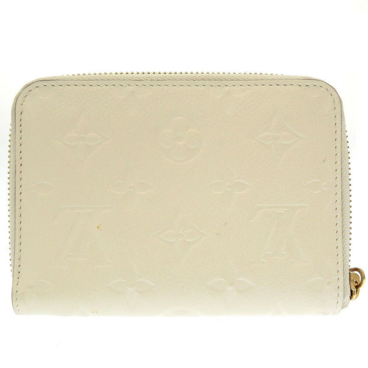 Louis Vuitton Portefeuille White Canvas Wallet Accessories