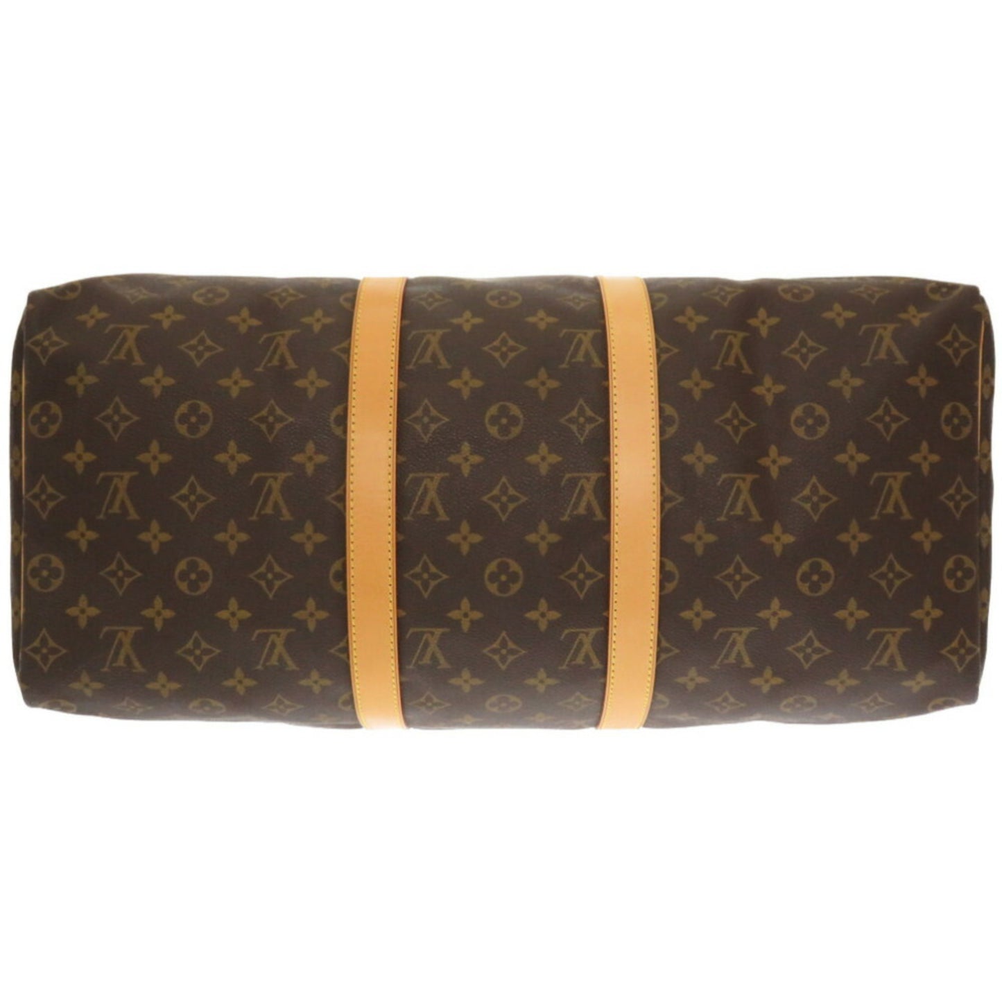 Louis Vuitton Keepall 50 Brown Canvas Travel Bag