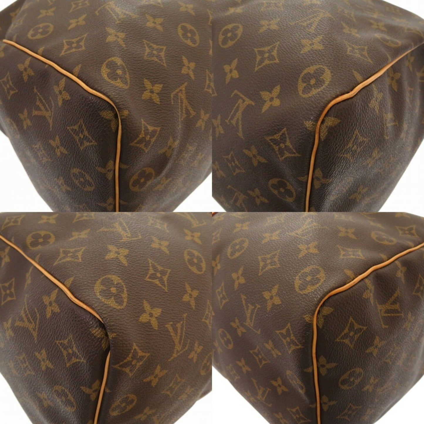 Louis Vuitton Keepall 50 Brown Canvas Travel Bag