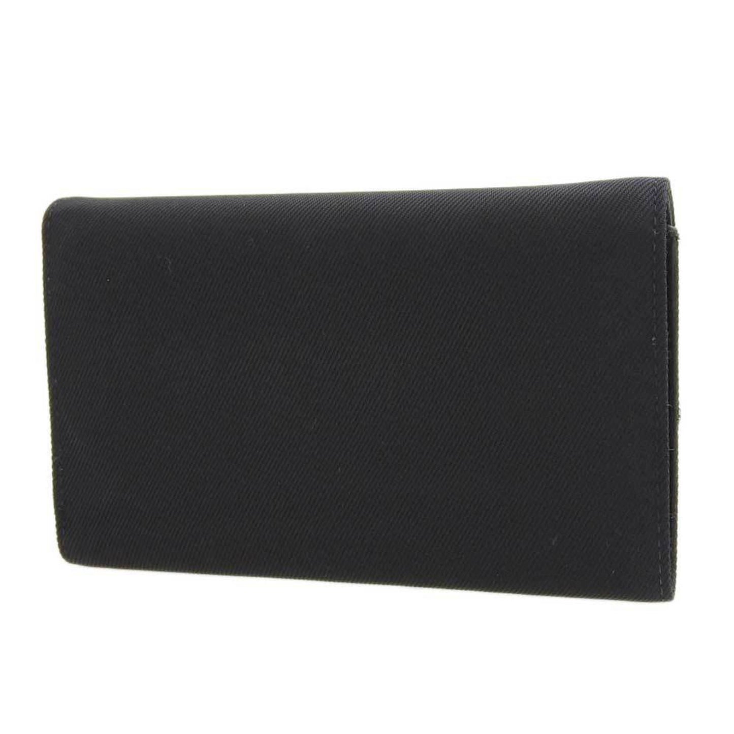 Fendi Black Canvas Wallet Accessories