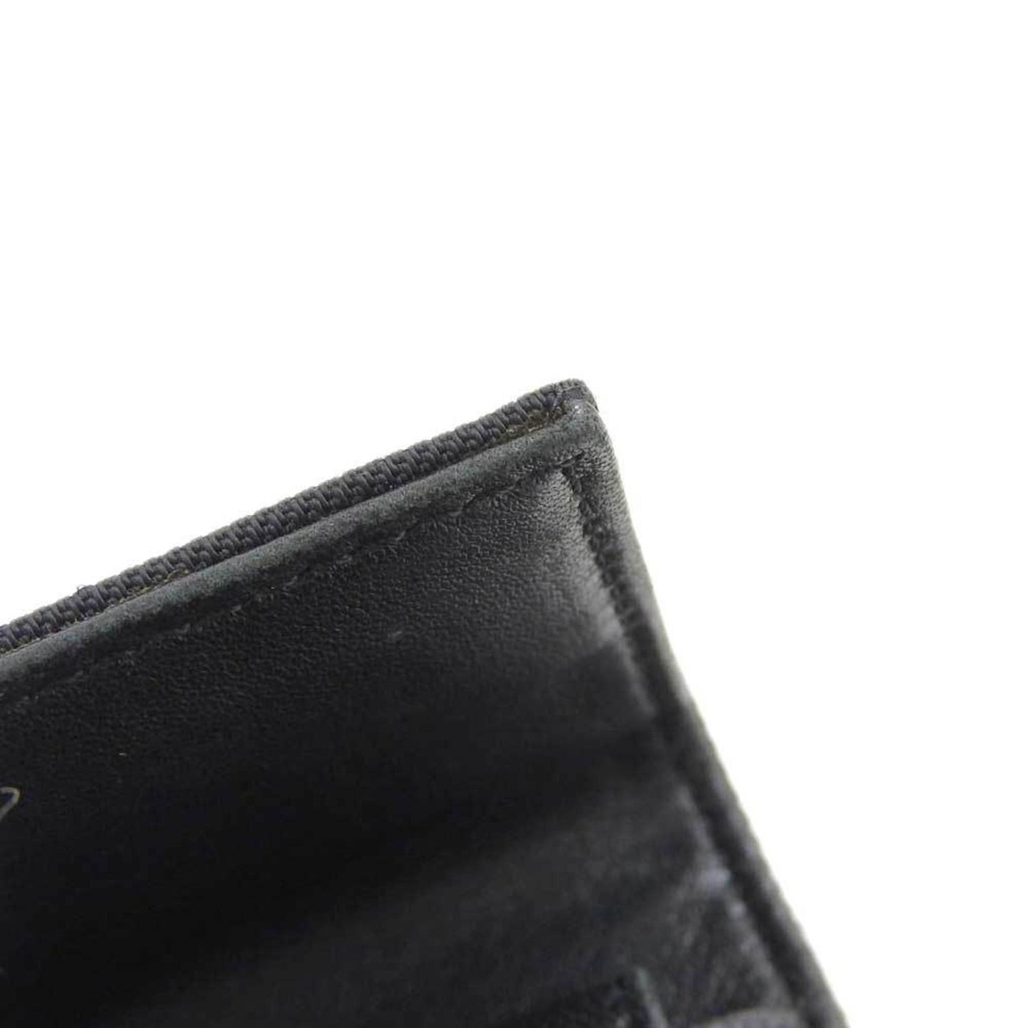 Fendi Black Canvas Wallet Accessories