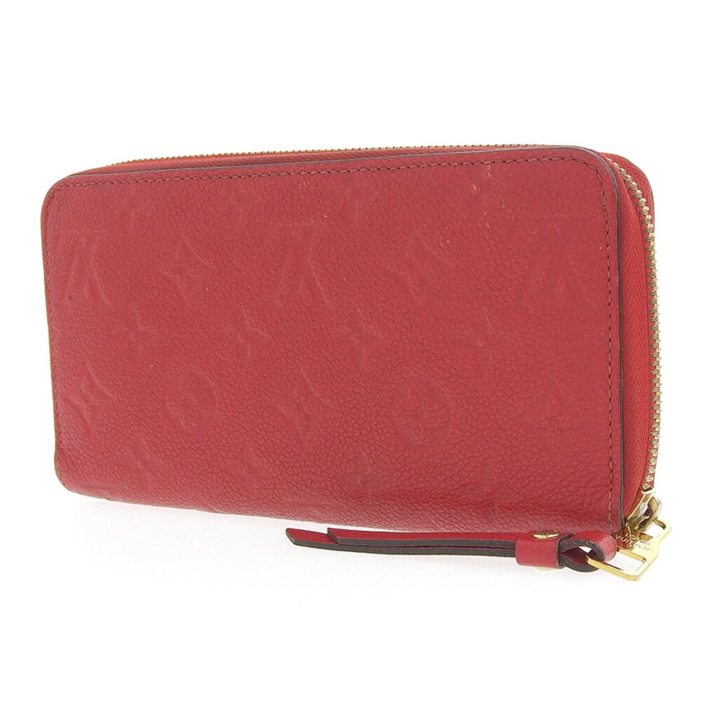 Louis Vuitton Zippy wallet Red Canvas Wallet Accessories