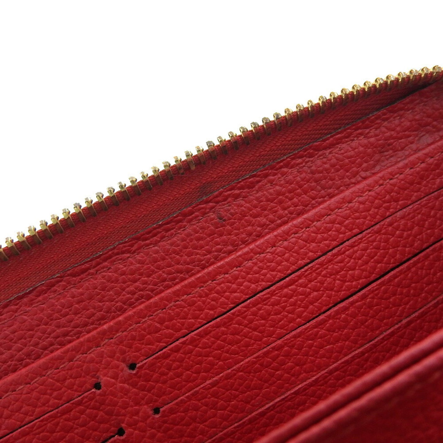 Louis Vuitton Zippy wallet Red Canvas Wallet Accessories