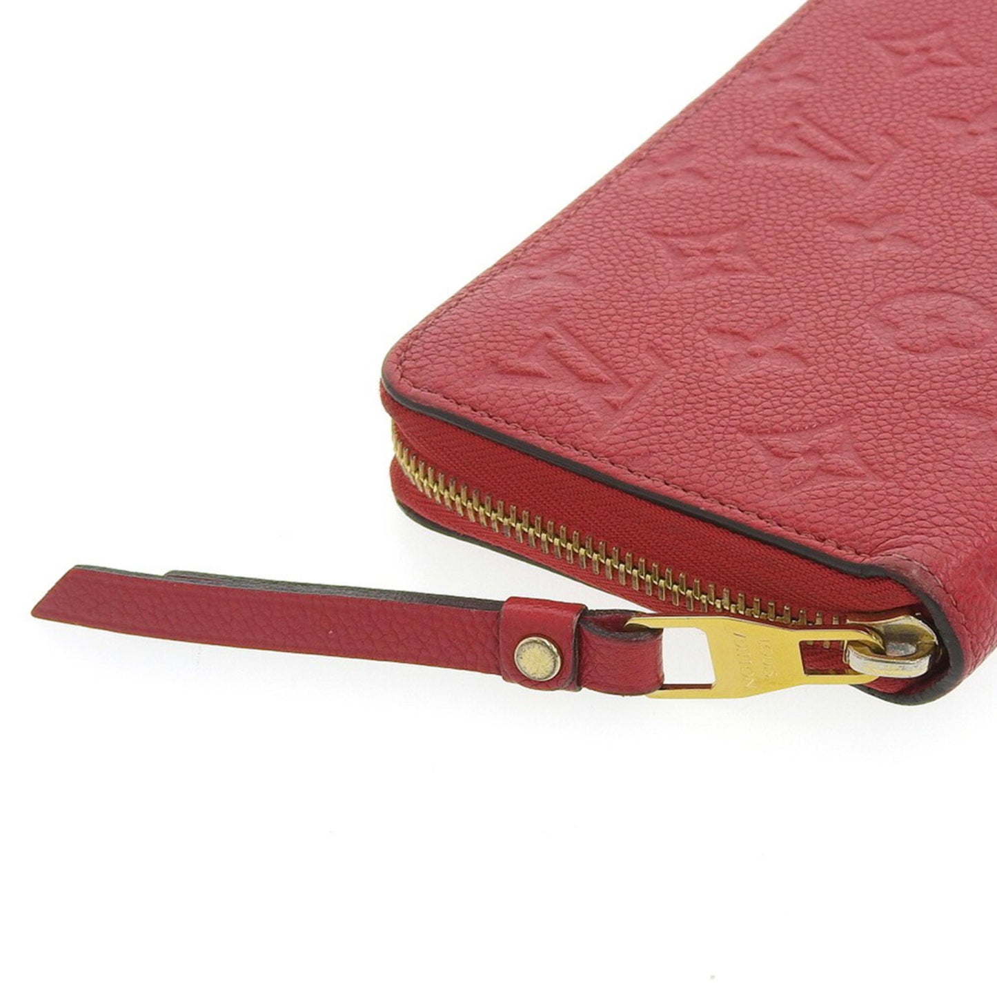 Louis Vuitton Zippy wallet Red Canvas Wallet Accessories