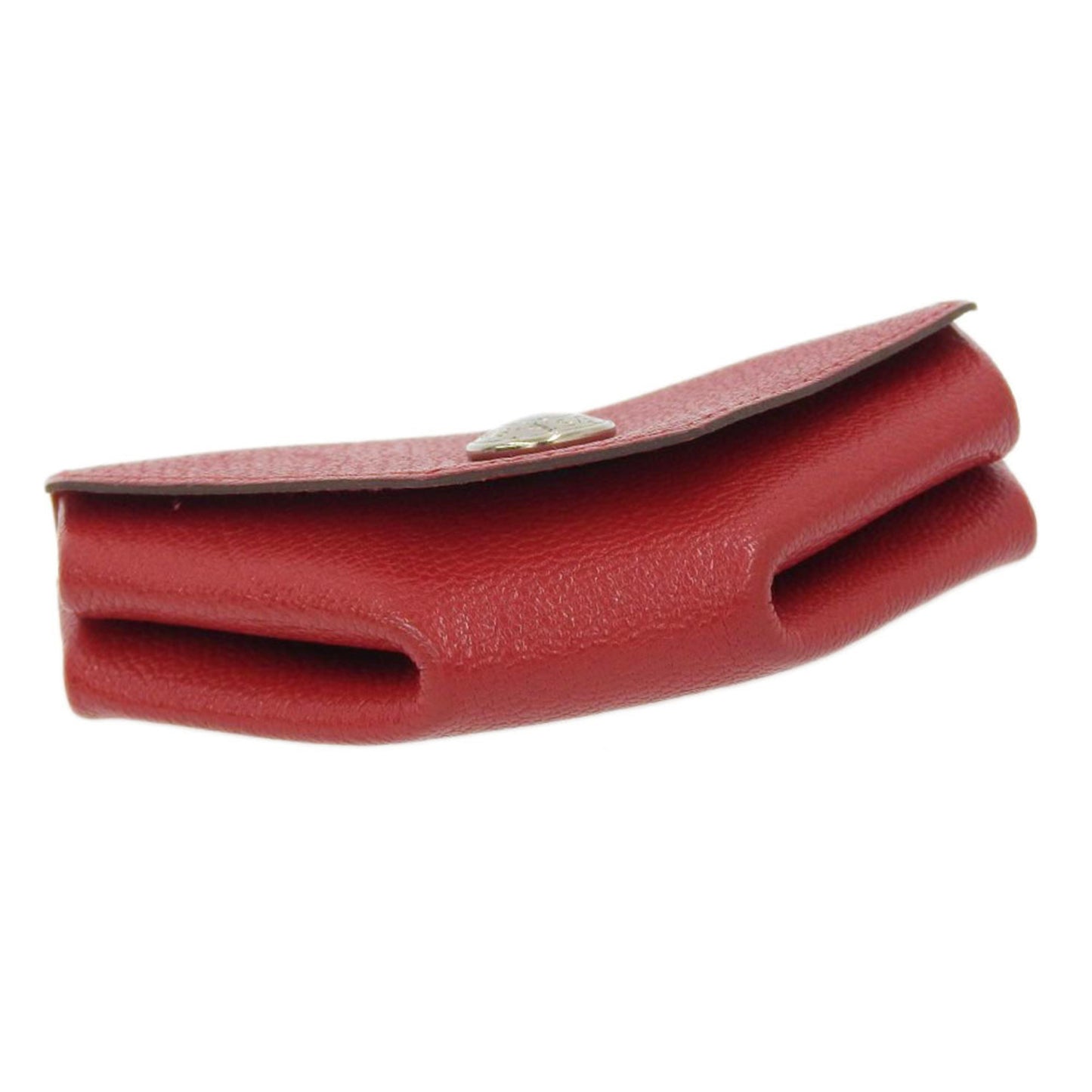 Hermès Red Leather Wallet Accessories