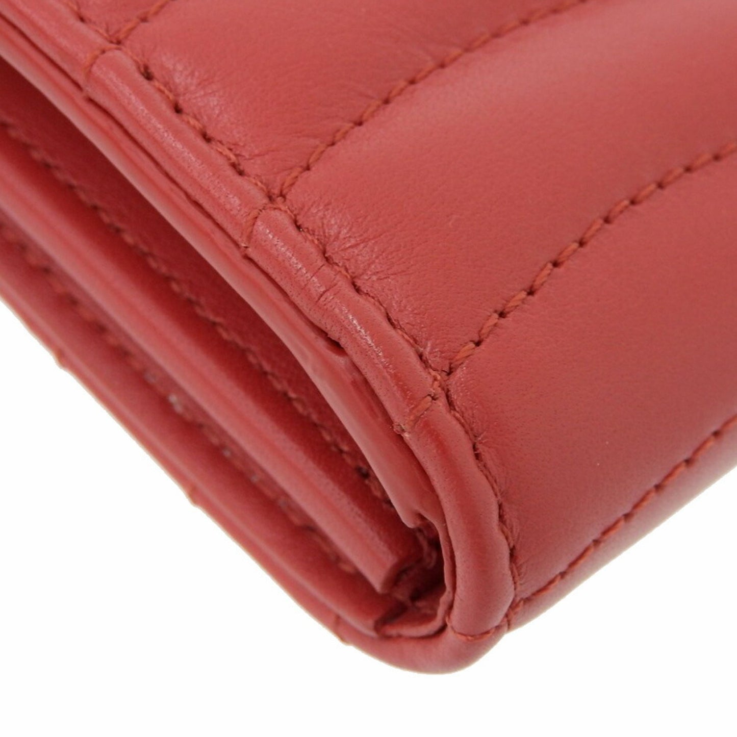 Louis Vuitton Red Leather Wallet Accessories