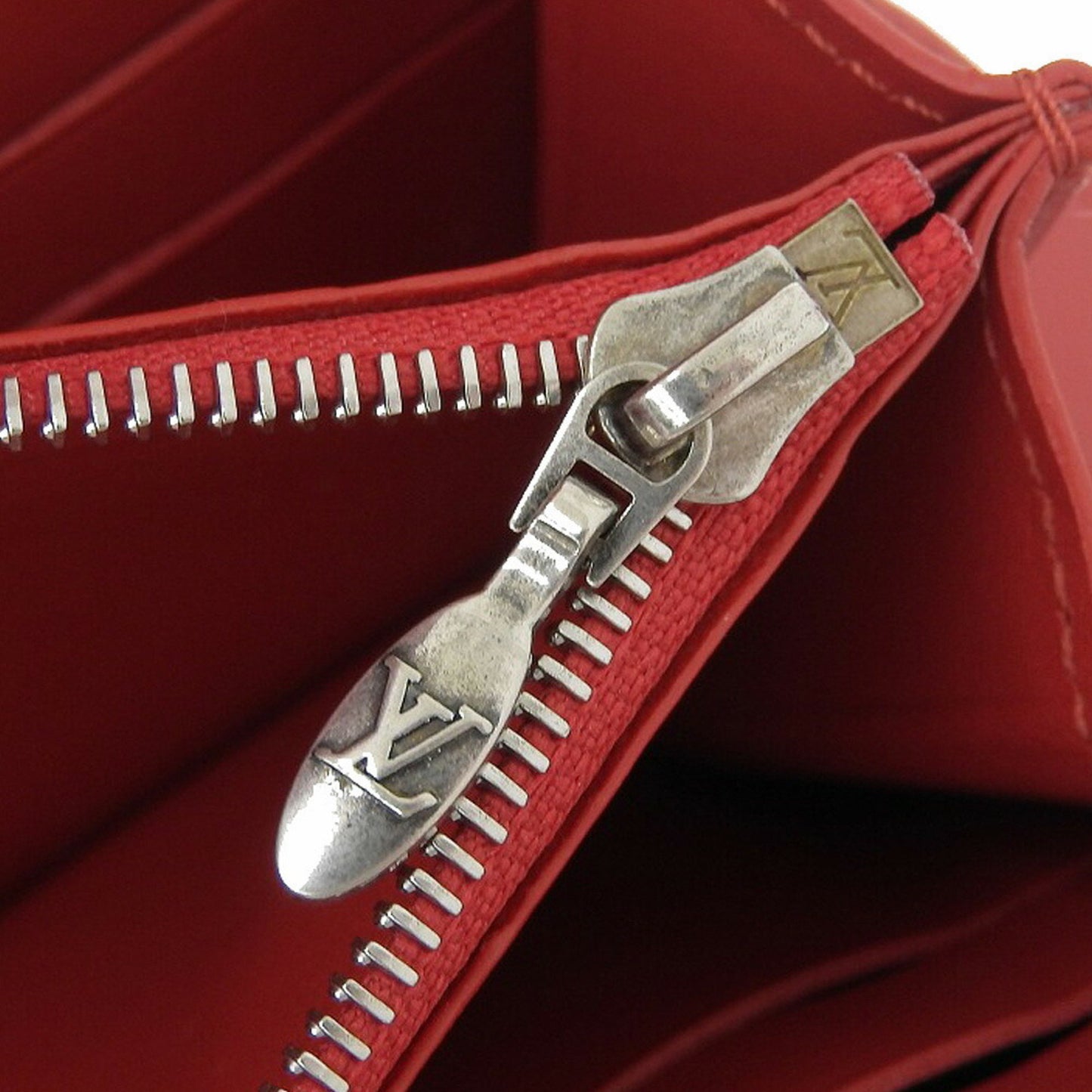 Louis Vuitton Red Leather Wallet Accessories