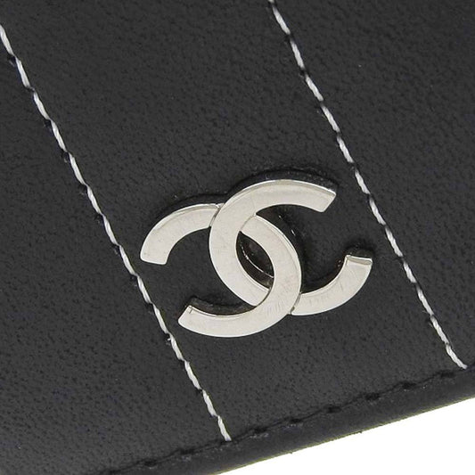 Chanel Black Leather Wallet Accessories