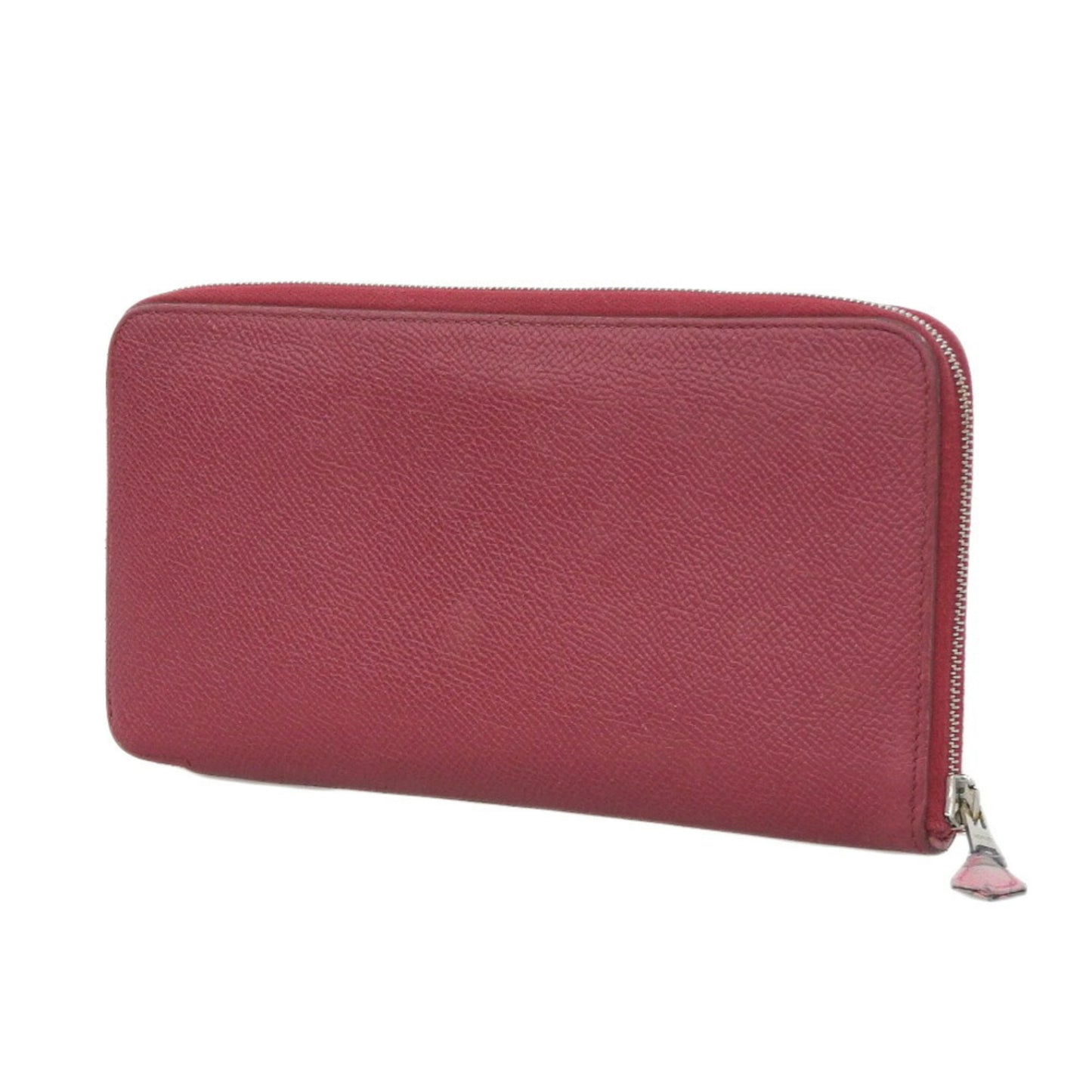 Hermès Silk'In Red Leather Wallet Accessories