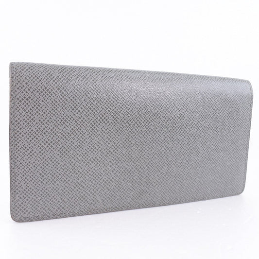 Louis Vuitton Brazza Grey Leather Wallet Accessories