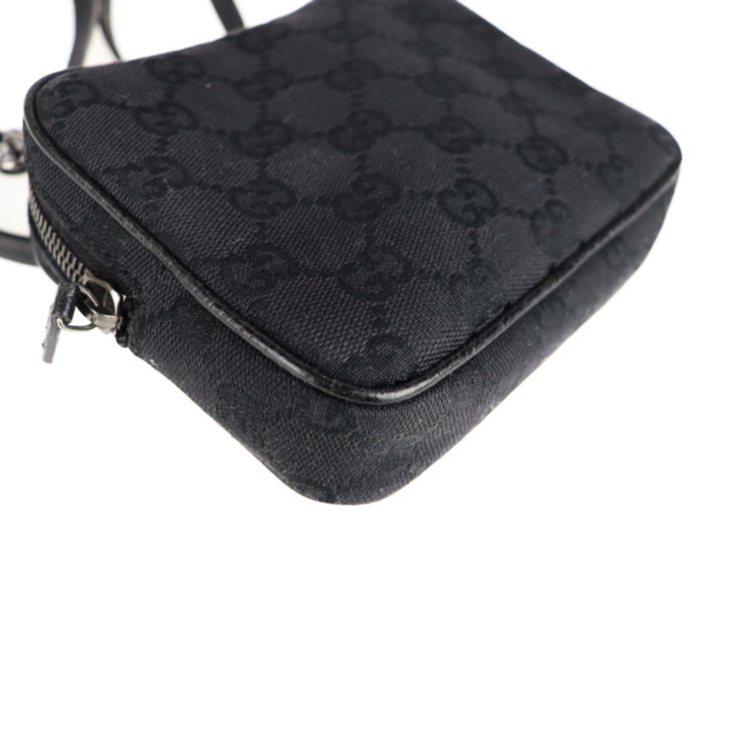 Gucci GG canvas Black Canvas Shoulder Bag