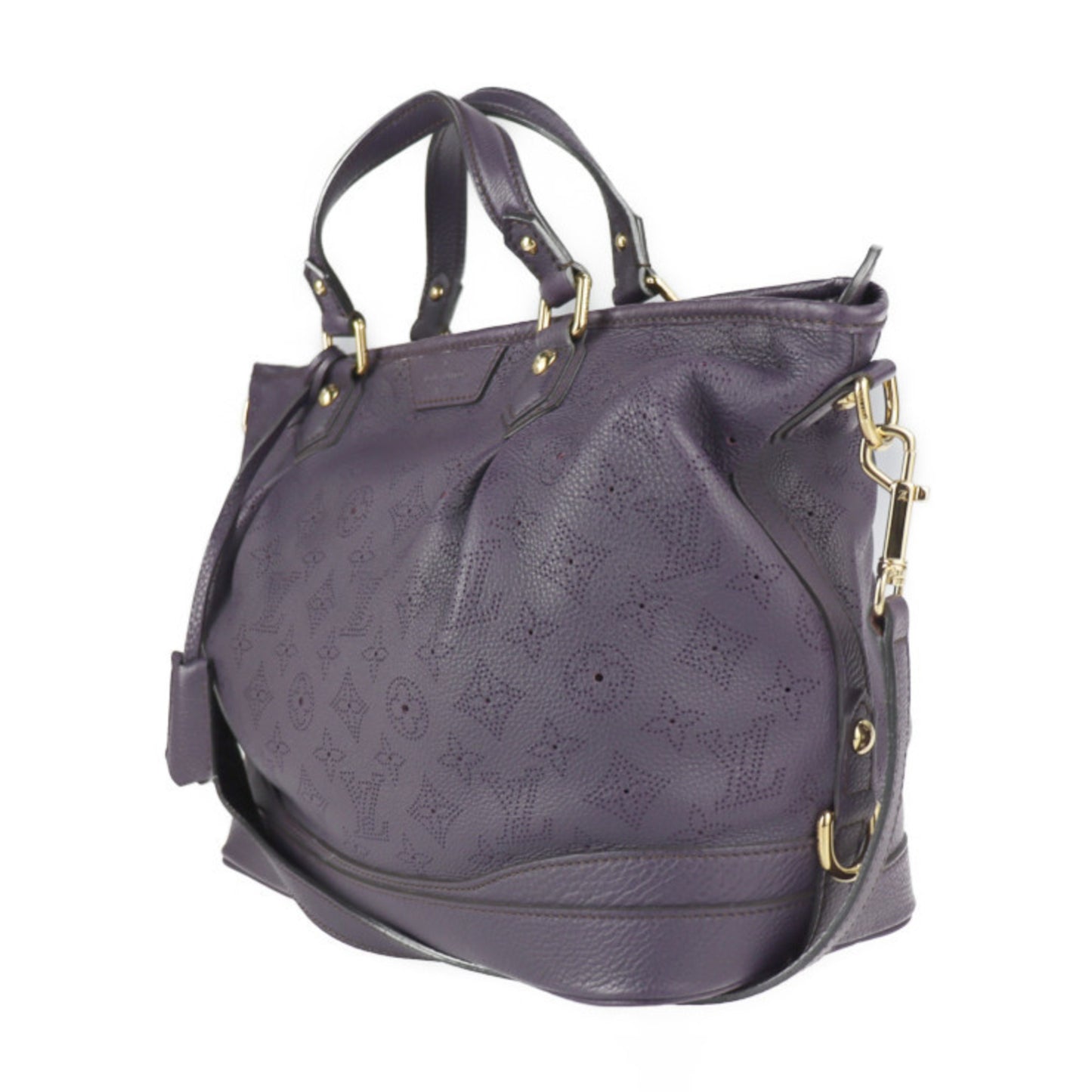 Louis Vuitton Stellar bag Purple Leather Hand Bag