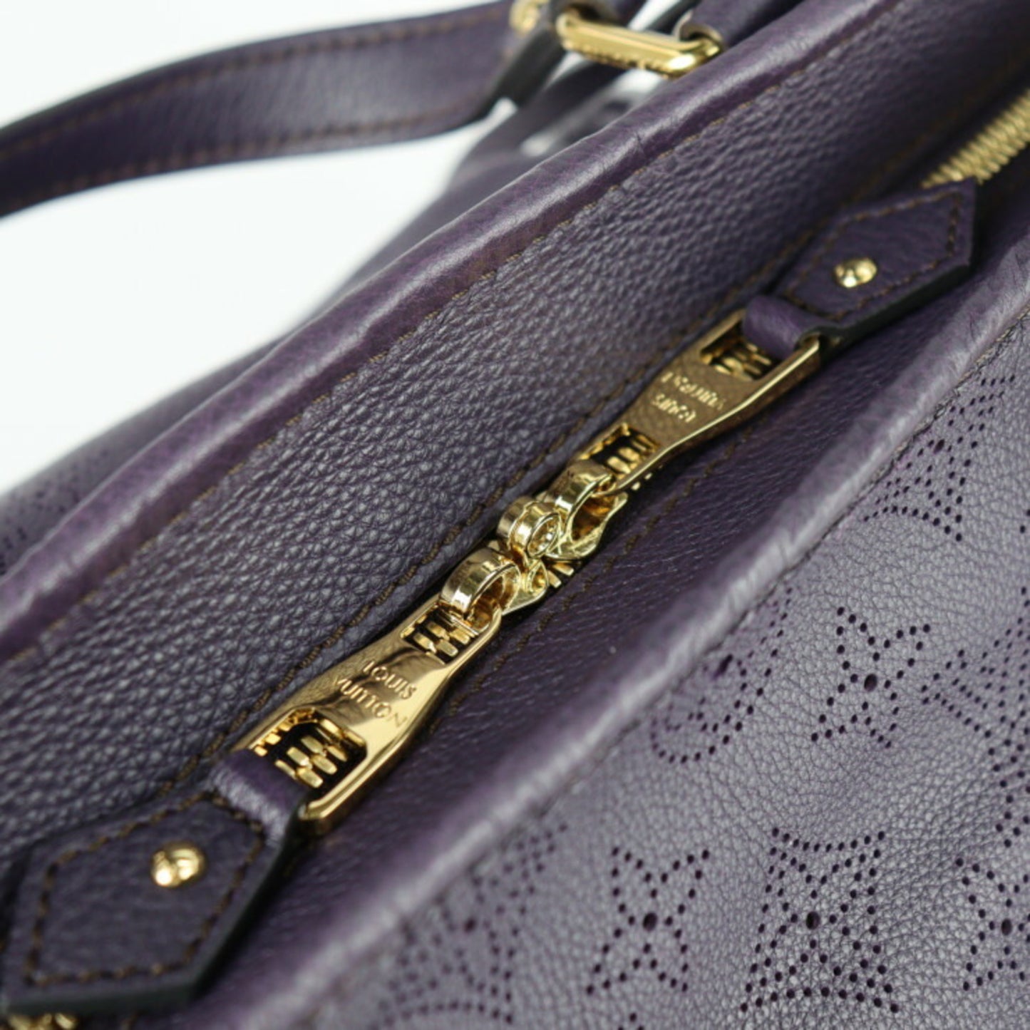 Louis Vuitton Stellar bag Purple Leather Hand Bag