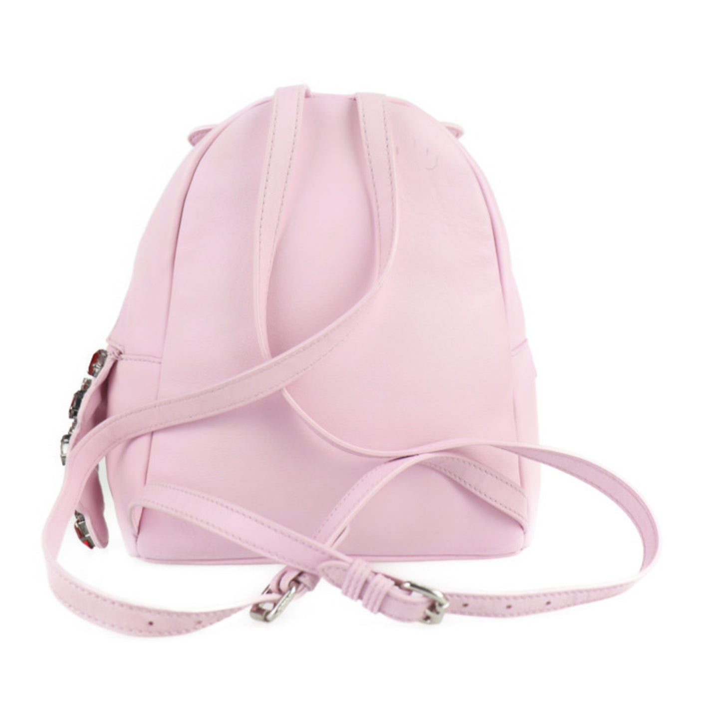 Fendi Pink Leather Backpack Bag