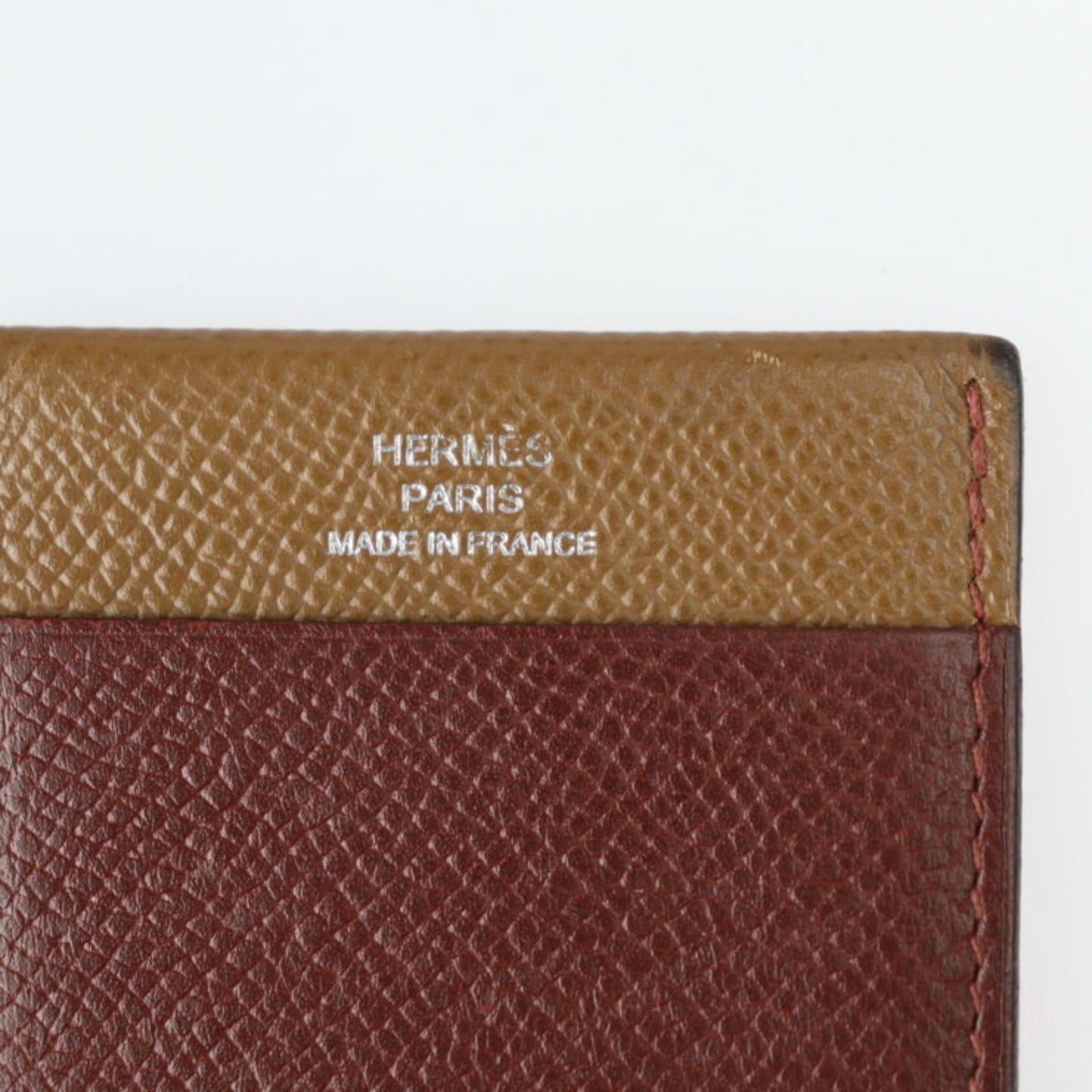 Hermès Brown Leather Wallet Accessories