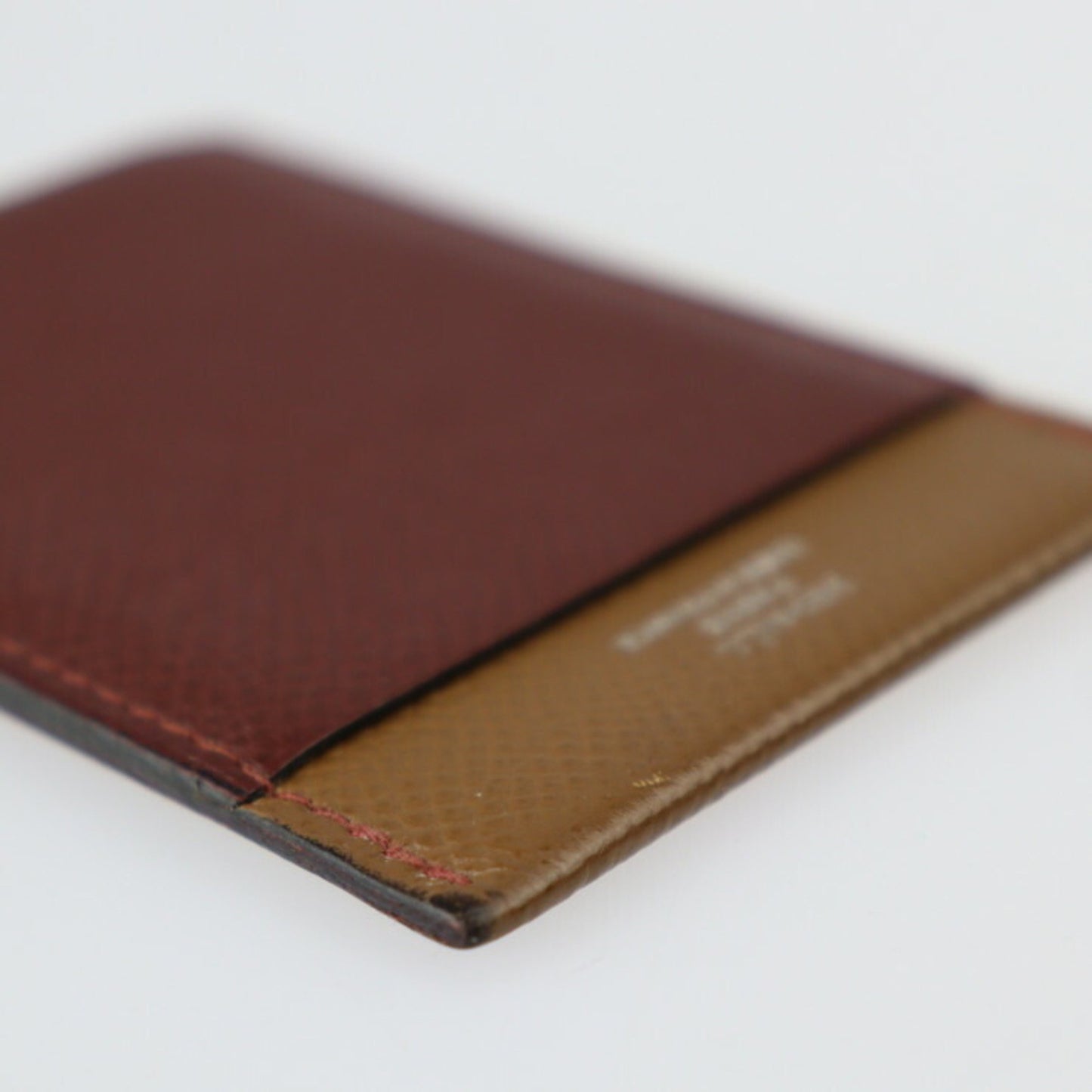 Hermès Brown Leather Wallet Accessories