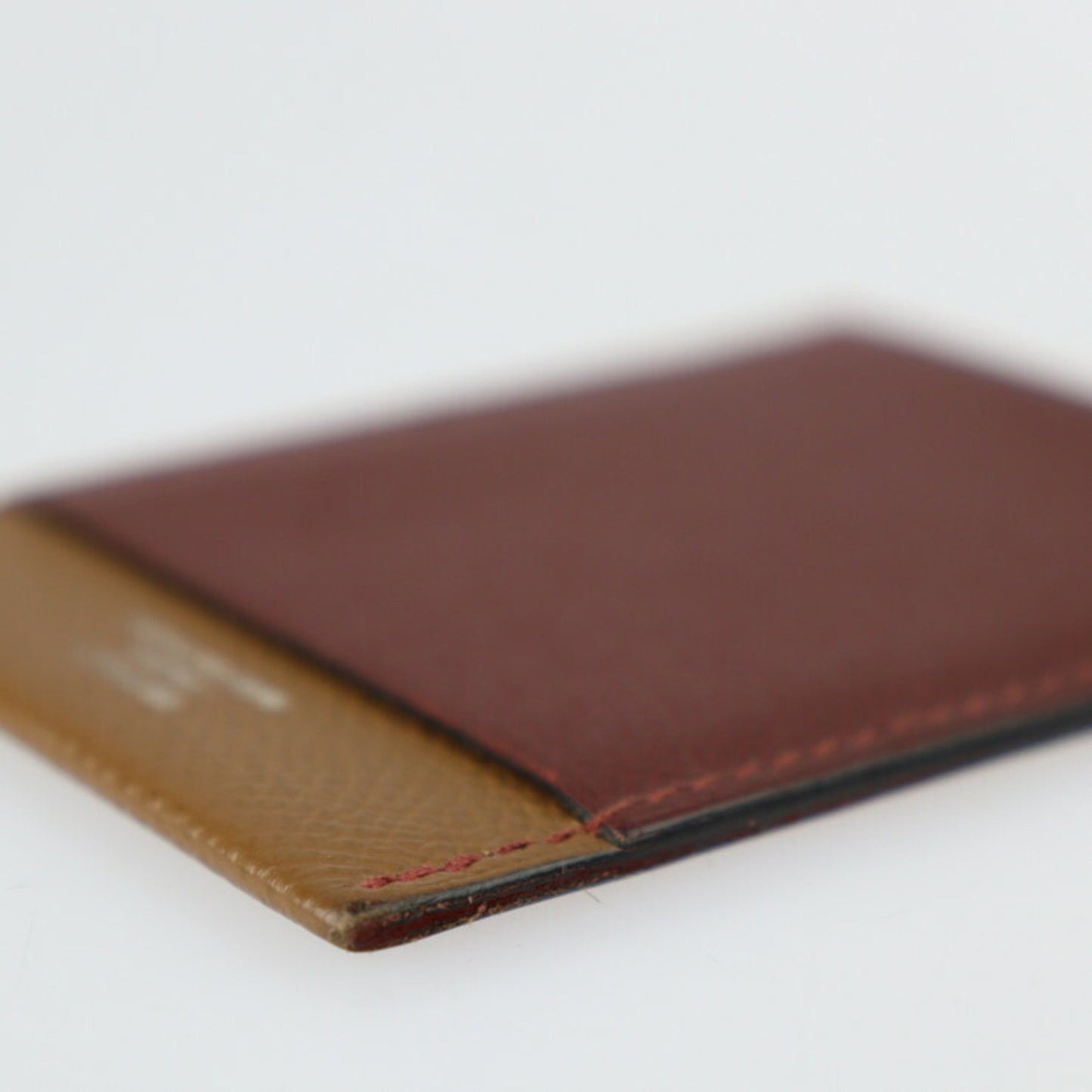 Hermès Brown Leather Wallet Accessories