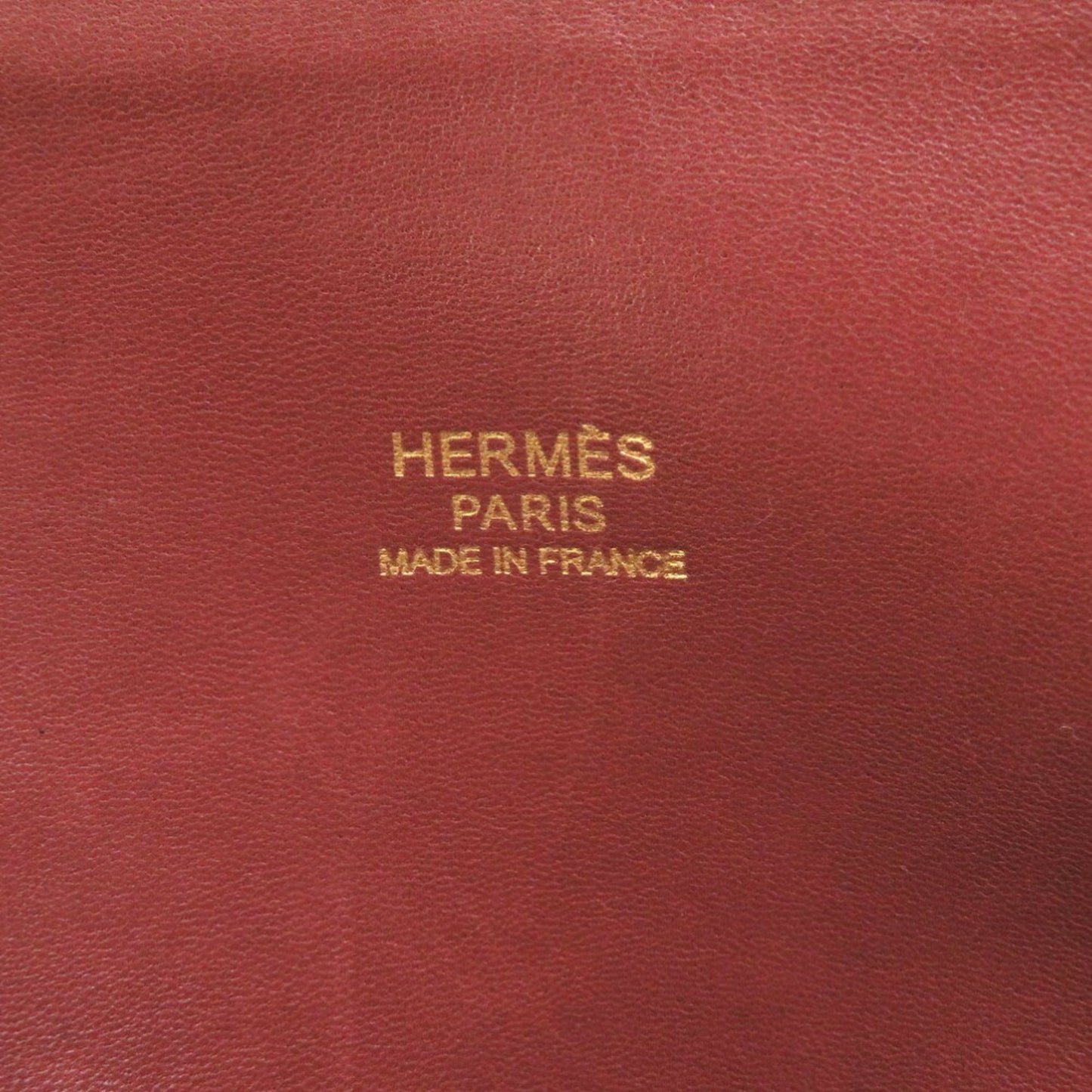 Hermès Bolide Red Leather Hand Bag