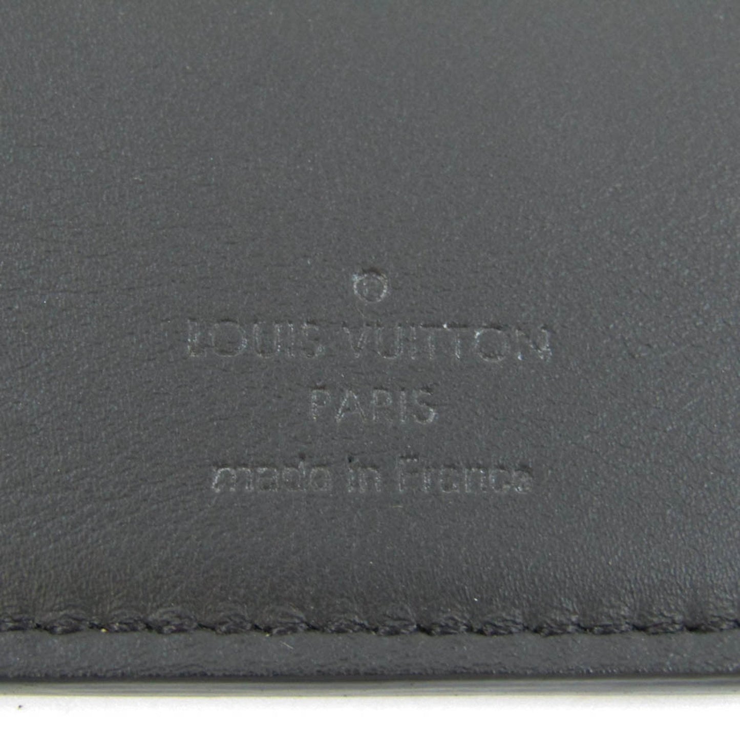 Louis Vuitton Brazza Black Leather Wallet Accessories