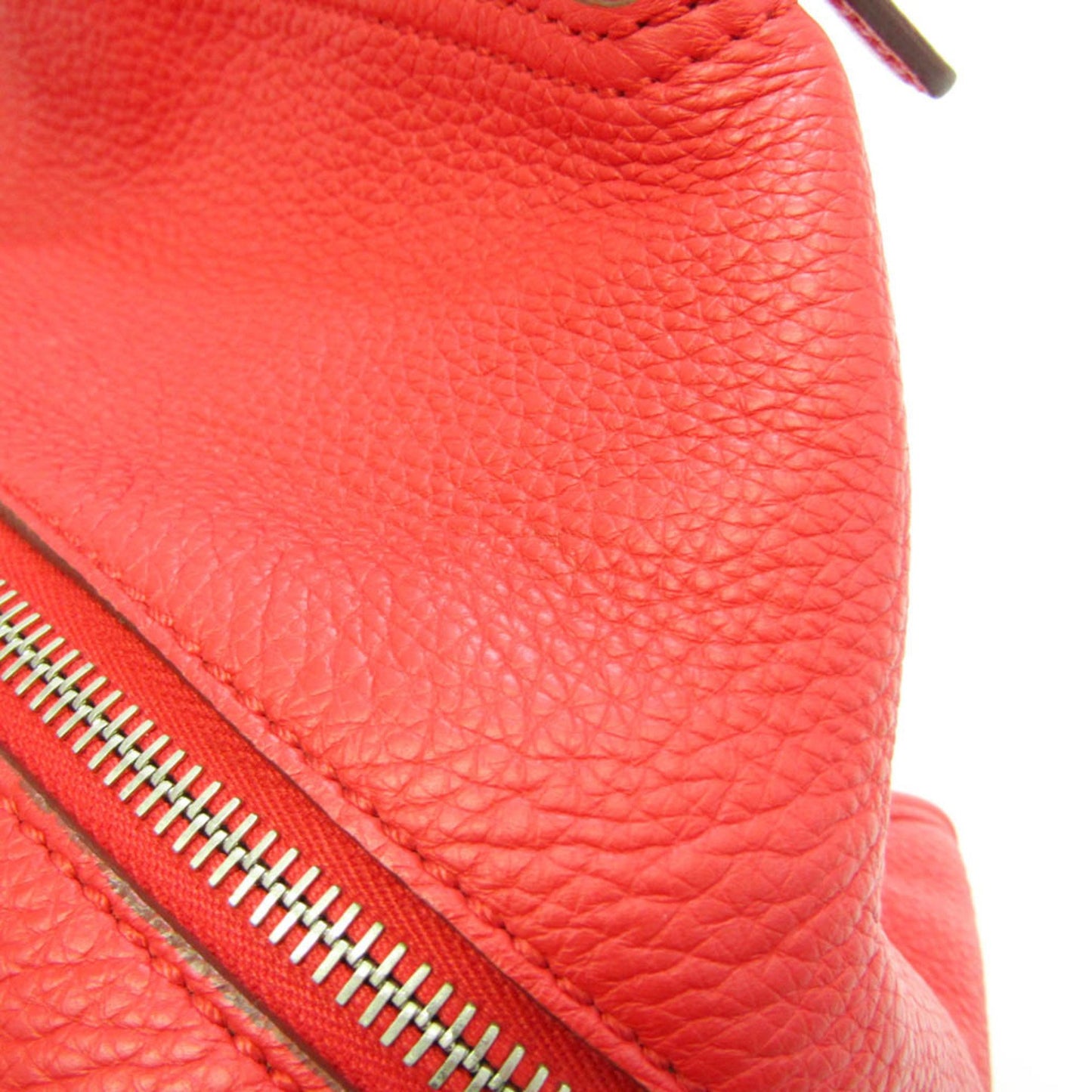 Fendi -- Red Leather Hand Bag