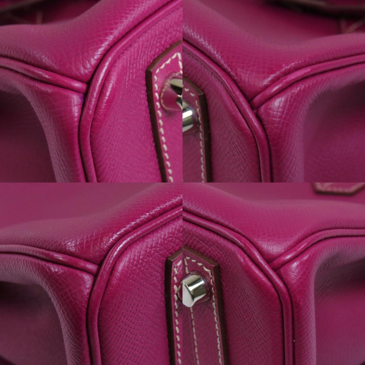 Hermès Birkin 30 Pink Leather Hand Bag