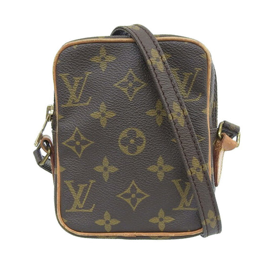 Louis Vuitton Danube Brown Canvas Shopper Bag