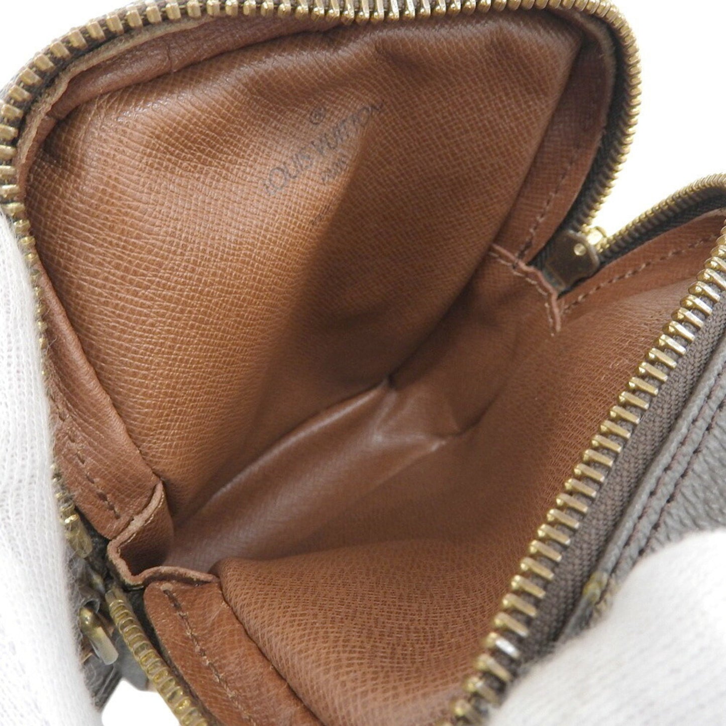 Louis Vuitton Danube Brown Canvas Shopper Bag