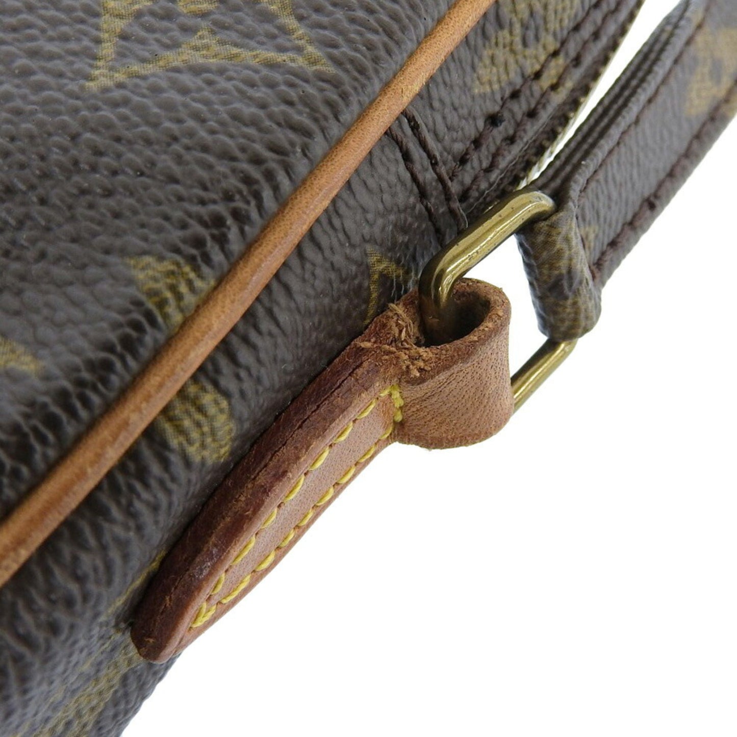 Louis Vuitton Danube Brown Canvas Shopper Bag