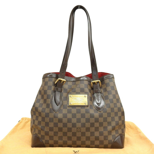 Louis Vuitton Hampstead Brown Canvas Shoulder Bag