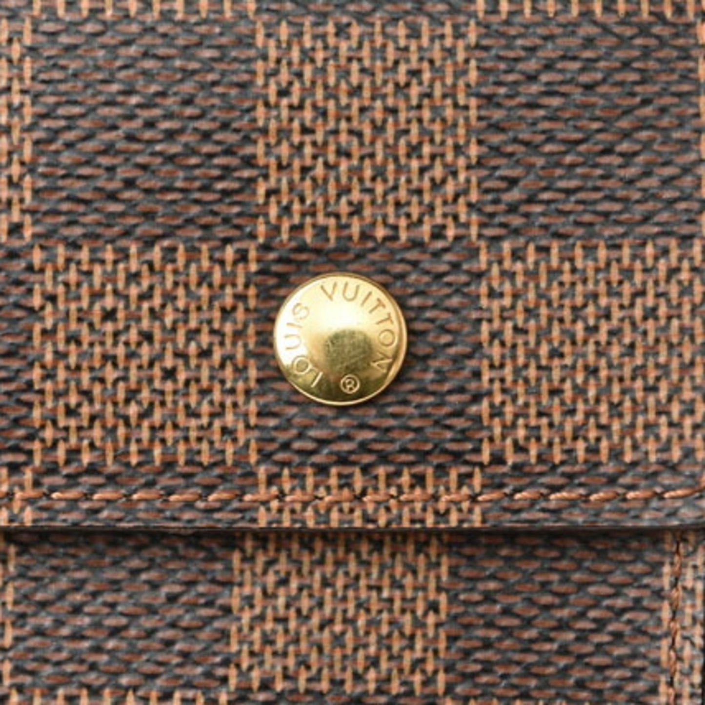 Louis Vuitton Accordeon wallet Brown Canvas Wallet Accessories