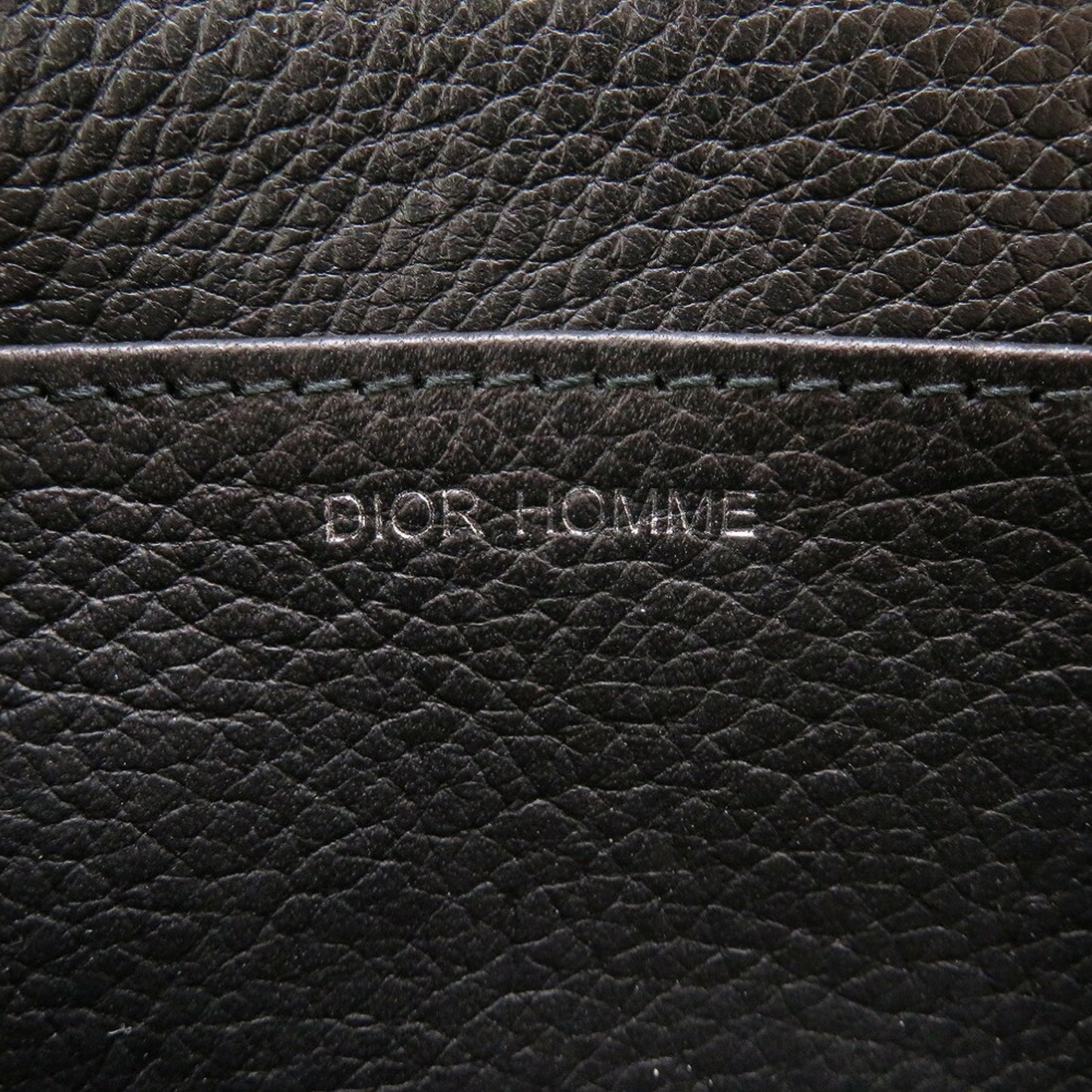 Dior Black Leather Wallet Accessories