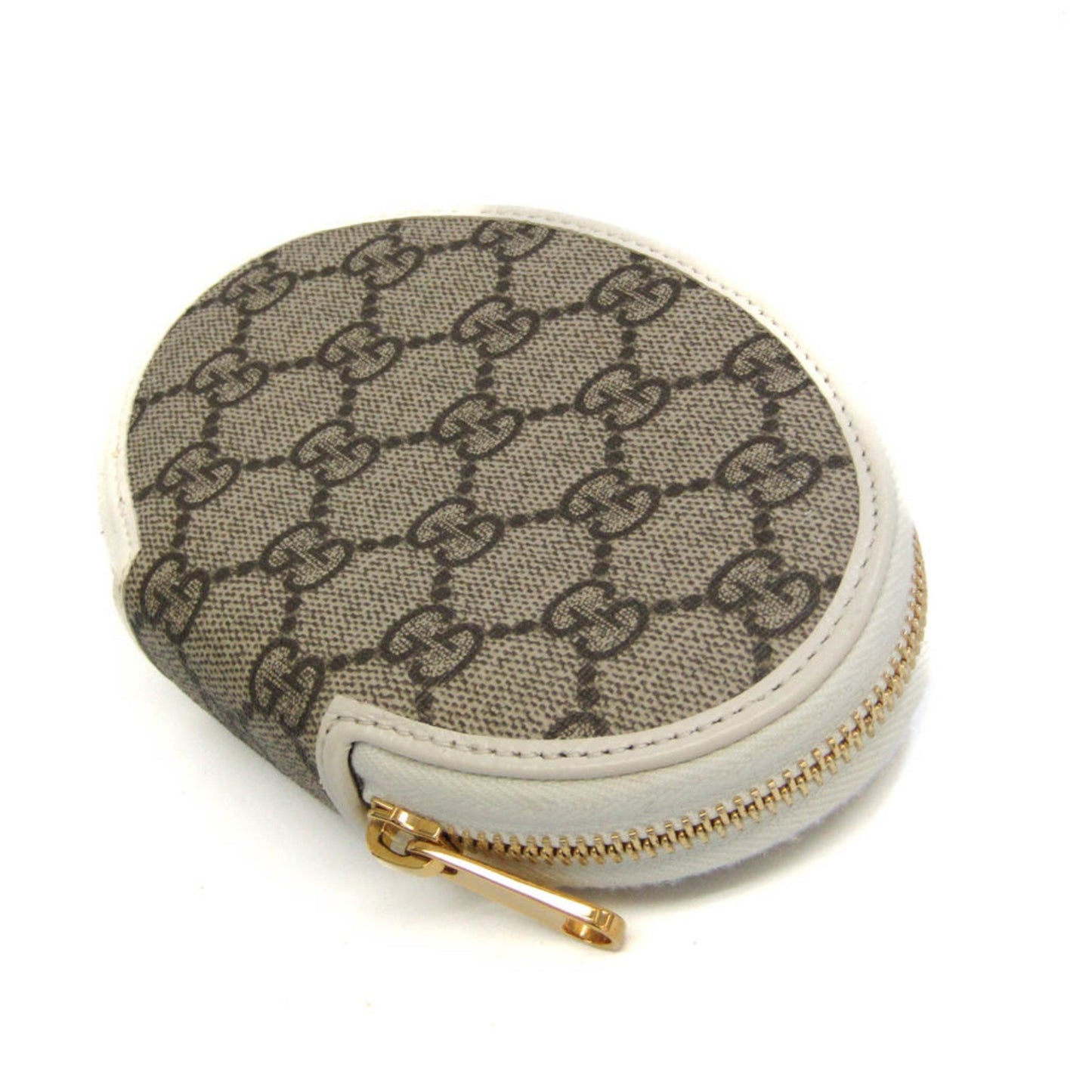 Gucci Horsebit Beige Canvas Wallet Accessories