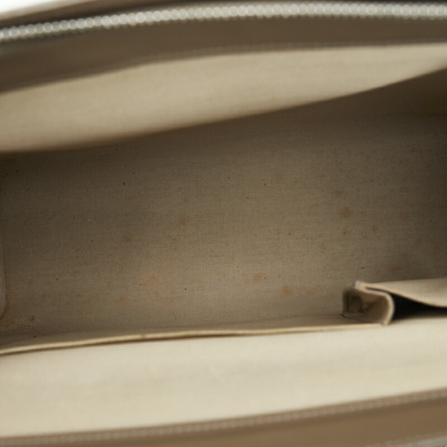 Louis Vuitton Croisette Beige Leather Hand Bag