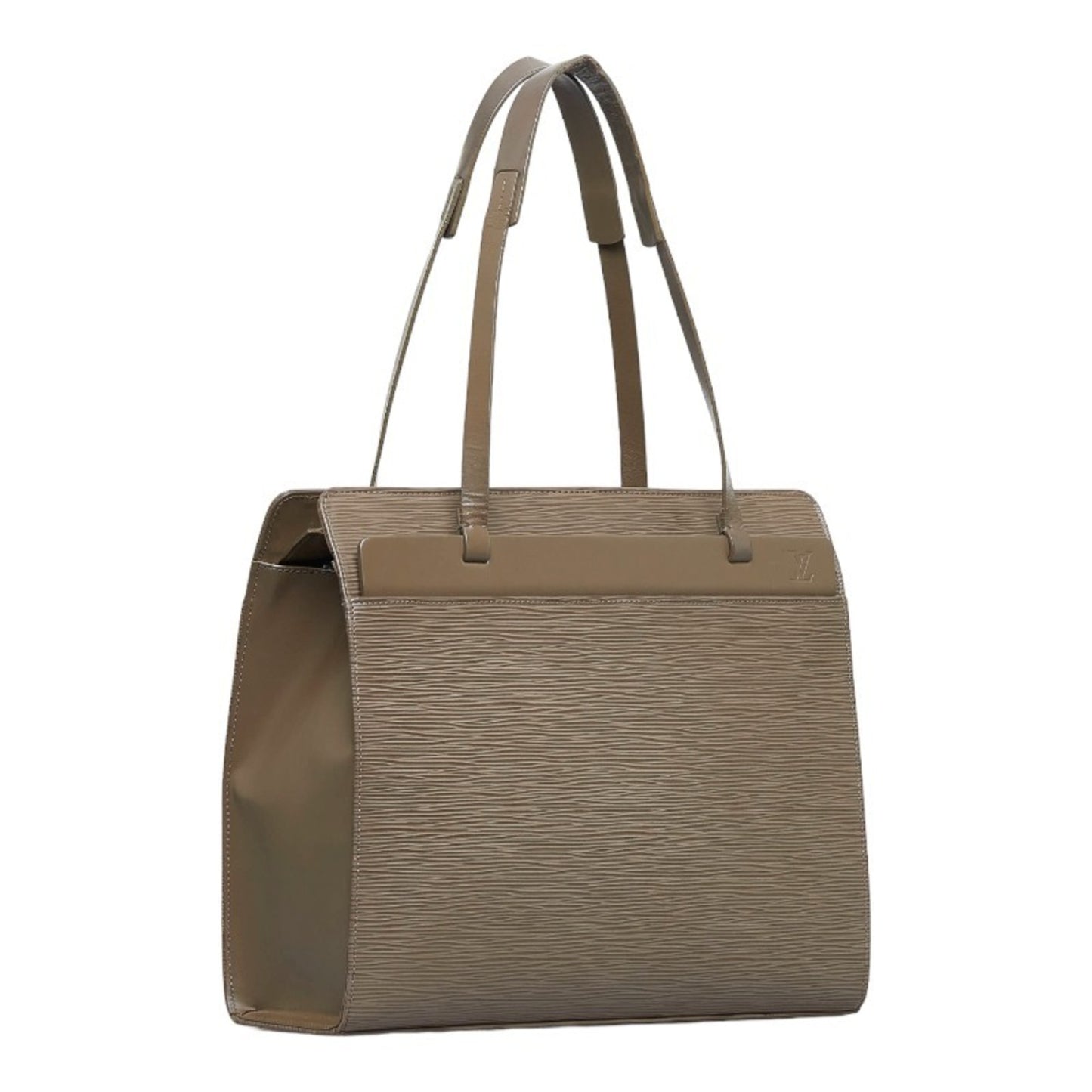 Louis Vuitton Croisette Beige Leather Hand Bag