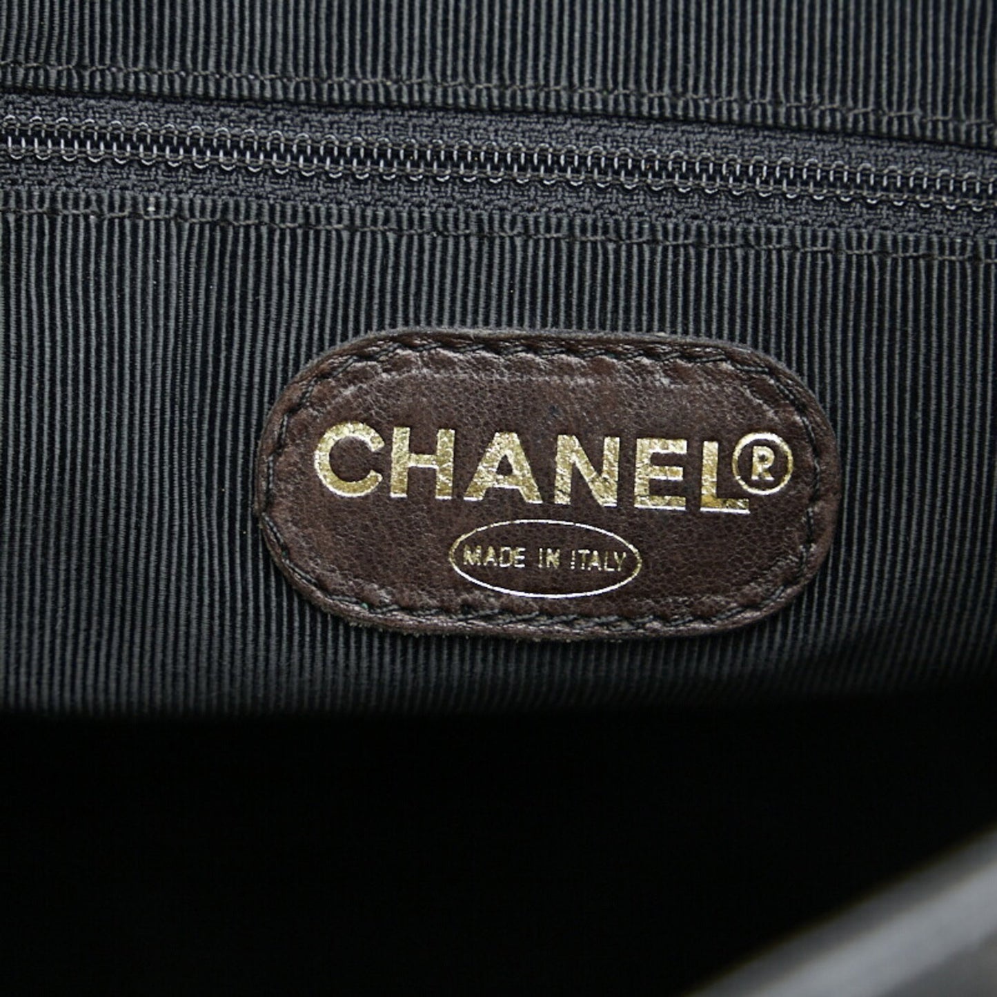 Chanel Triple coco Black Leather Shoulder Bag