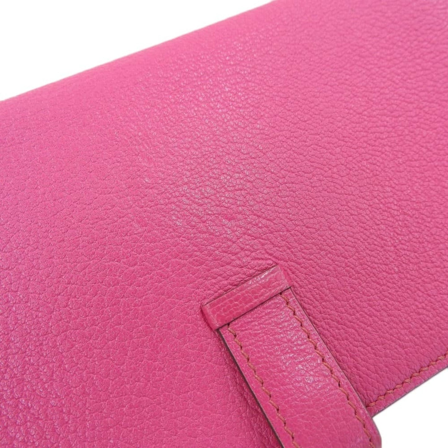 Hermès Béarn Pink Leather Wallet Accessories