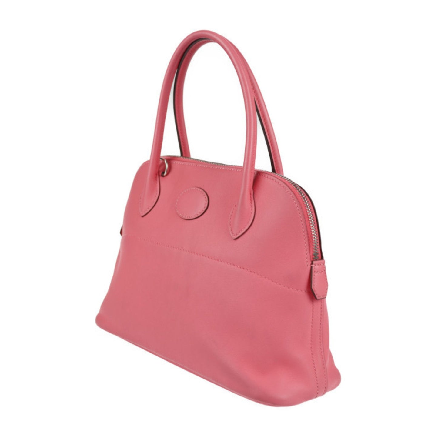 Hermès Bolide Pink Leather Hand Bag