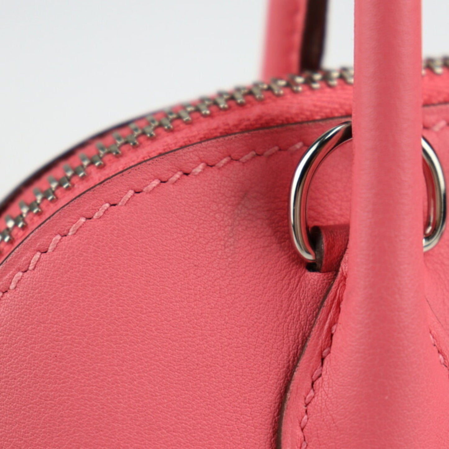 Hermès Bolide Pink Leather Hand Bag